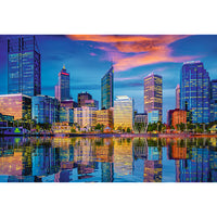 26190 1500 UFT - Cityscape: Urban Reflection, Perth, Australia / ADOBE STOCK_L