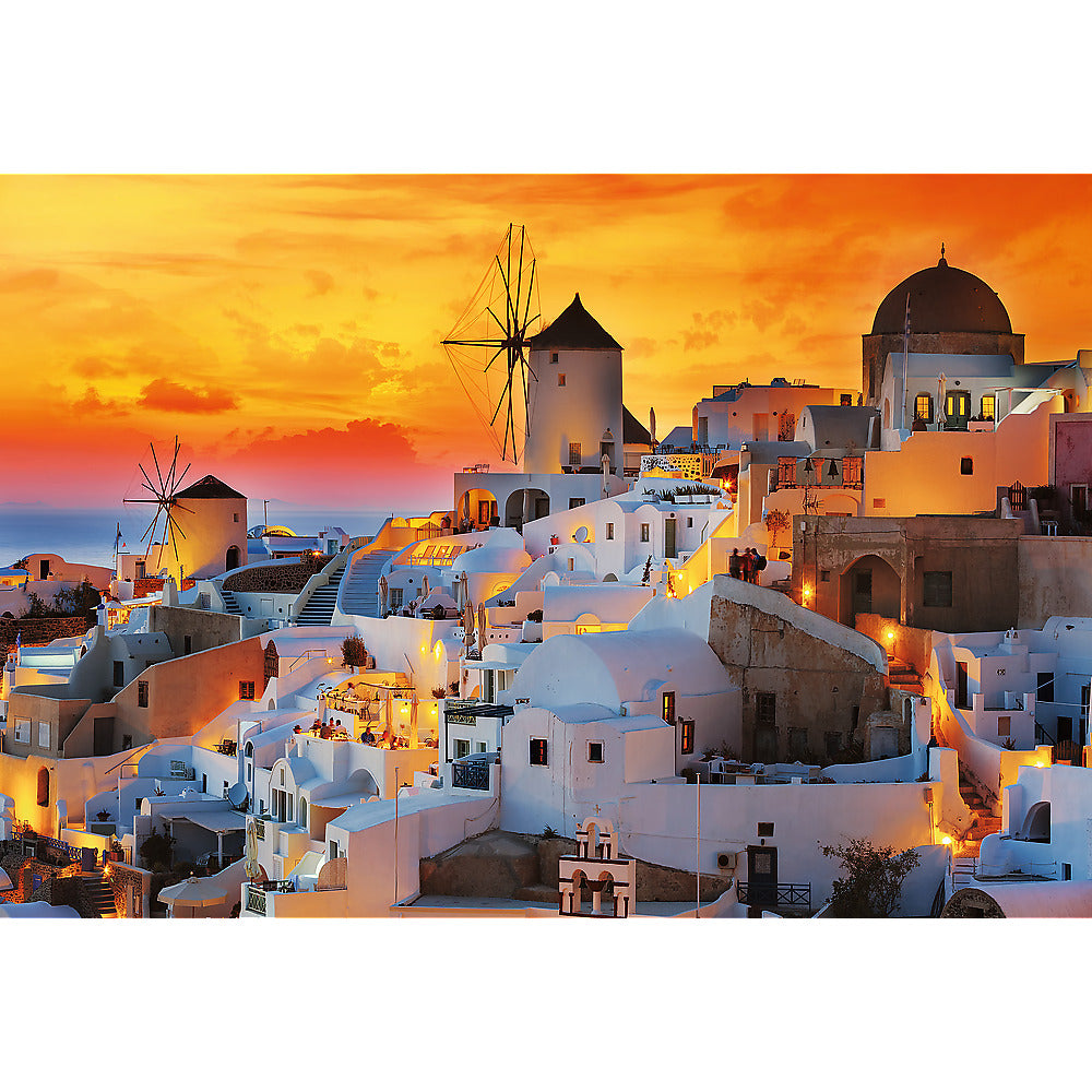 26195 1500 UFT - Romantic Sunset: Oia, Santorini / ADOBE STOCK_L