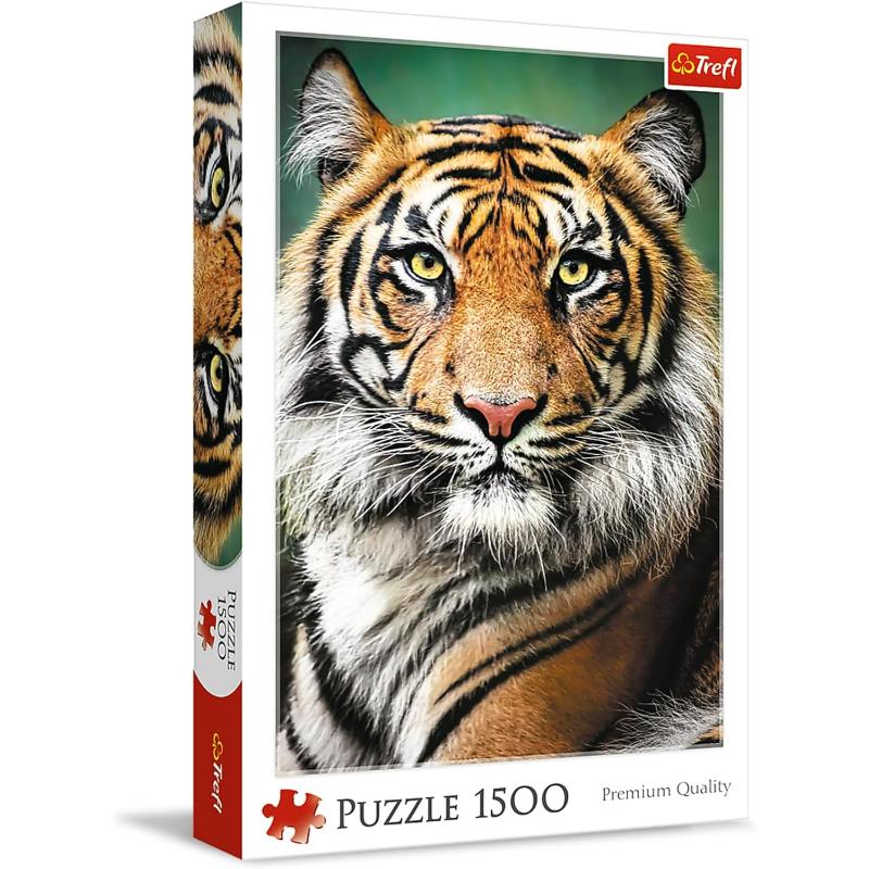 Puzzles - 1500 - Portrait of a Tiger