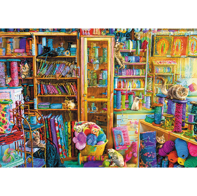 Toys 2000 Piece Puzzle - Kitty Paradise