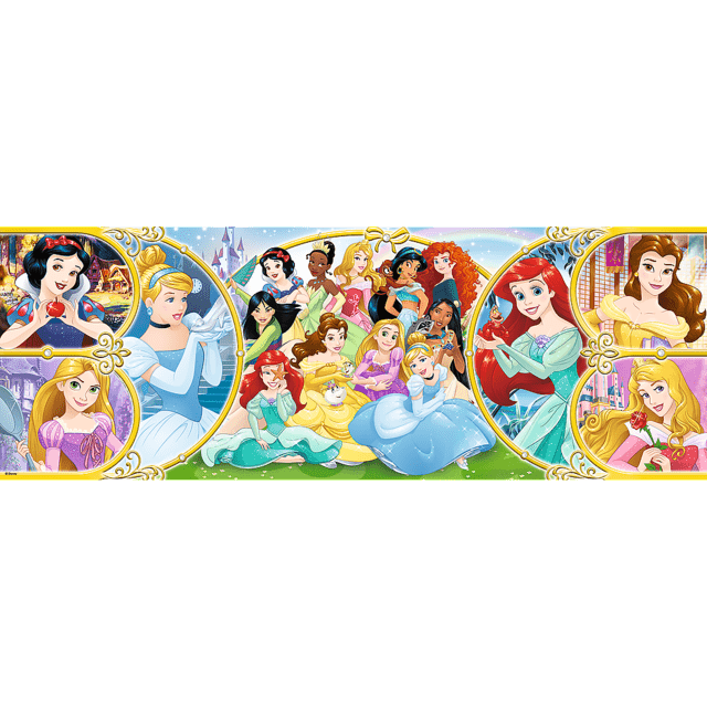 Toys 500 Piece Panorama Puzzle - Disney Princesses: Return to the World of Princesses