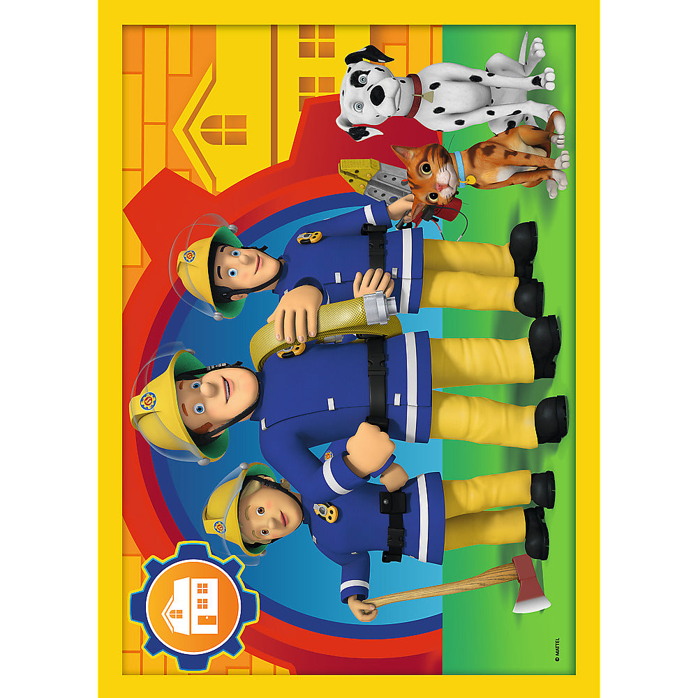 4 Puzzle In 1 Fireman Sam: The Prodigal Sam