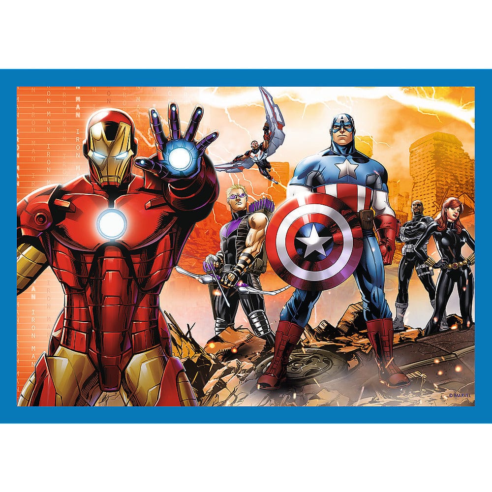 Toys 4 Puzzle in 1 - Avengers: The fearless Avengers