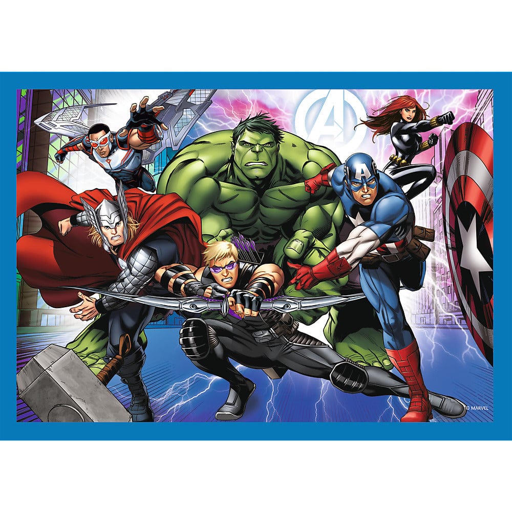 Toys 4 Puzzle in 1 - Avengers: The fearless Avengers