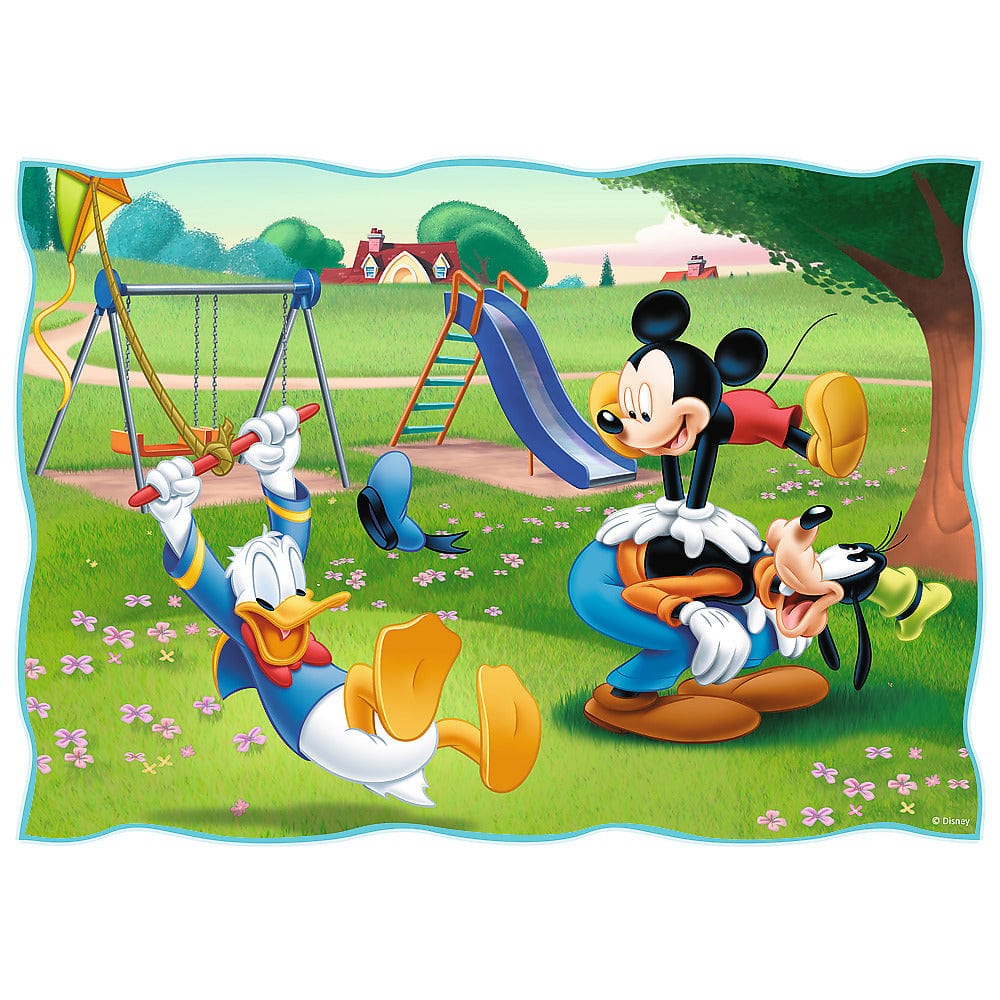 Toys 4 Puzzle in 1 - Disney: Mickey&#39s Happy Day