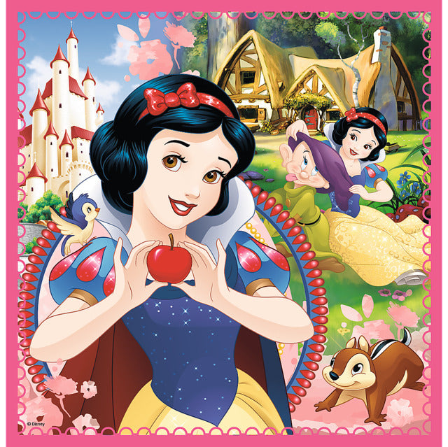 Puzzle 3 in 1 - Disney Princesses: The Enchanted World of Princesses