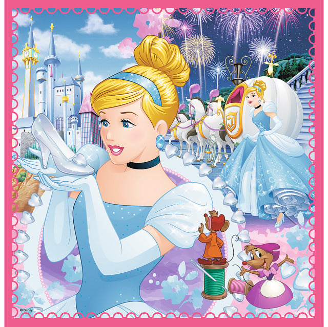 Puzzle 3 in 1 - Disney Princesses: The Enchanted World of Princesses