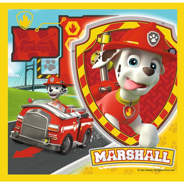 Toys Puzzle 3 in 1 - Paw Patrol: Marshall, Rubble e Chase