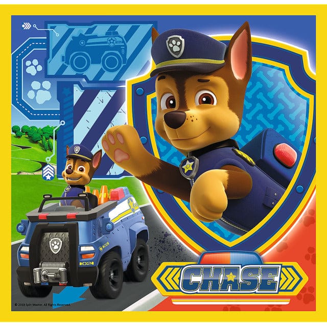 Toys Puzzle 3 in 1 - Paw Patrol: Marshall, Rubble e Chase