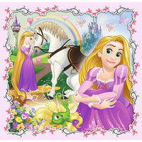 3 in 1 Puzzle - Dinsey Princesses Rapunzel, Aurora and Ariel