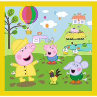 3 In 1 Puzzle Peppa Pig: Peppa&#39s Happy Day