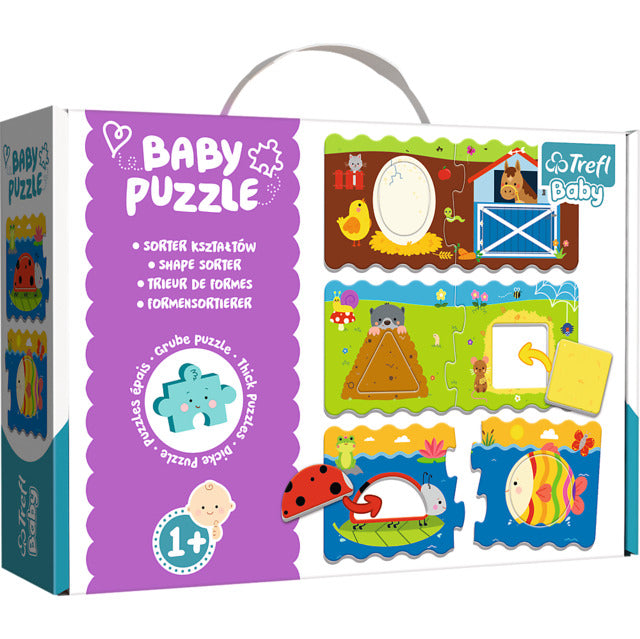 4 Puzzles in 1 - Baby Classic: Interlocking Molds