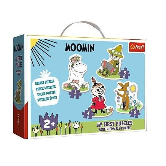 4 Puzzle In 1 Baby Puzzle: Happy Moomins