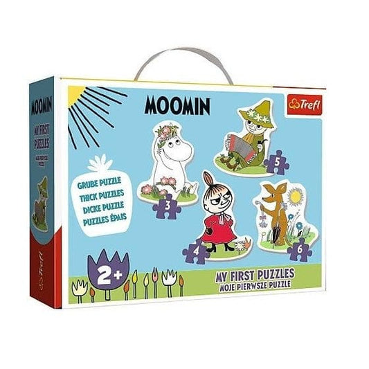 4 Puzzle in 1 - Baby Puzzle: Happy Moomins