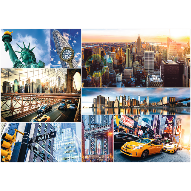 4000 Piece Puzzle - New York Collage