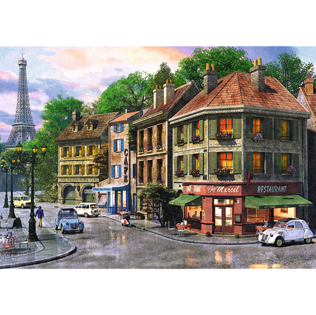 6000 Piece Puzzle - Street of Paris