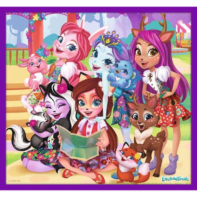 Toys Puzzle - 10 in 1 - Enchantimals adventures / Mattel Enchantimals