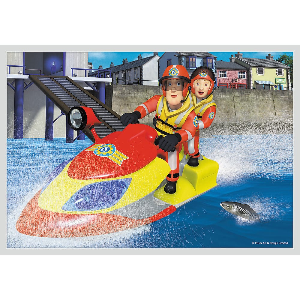 Toys Puzzles - 10in1 - Meet Fireman Sam's rescue / Prism A&D Fireman Sam