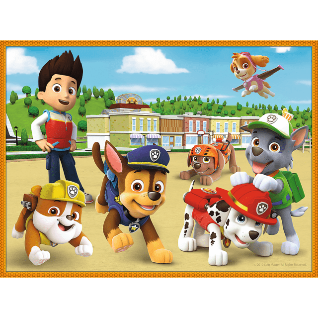 Toys 2 Puzzles in 1 + Memos - Paw Patrol to the Rescue