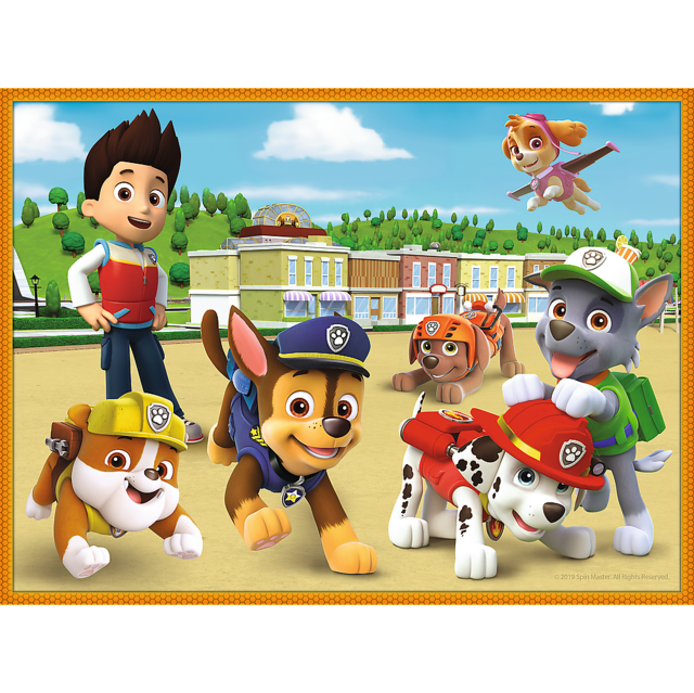 2 Puzzles In 1 + Memos Paw Patrol To The Rescue - best price from Maltashopper.com TRF90790