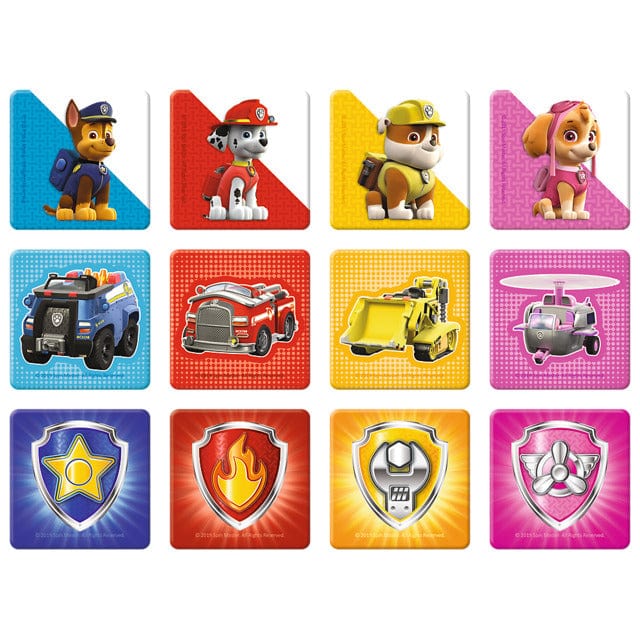 Toys 2 Puzzles in 1 + Memos - Paw Patrol to the Rescue