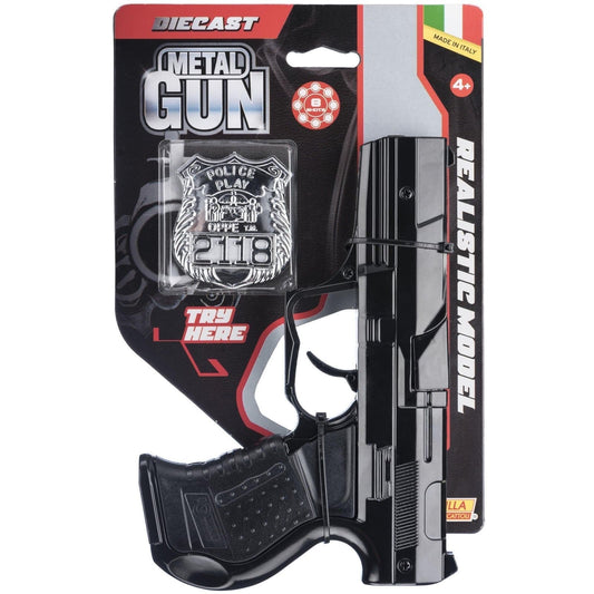 Toys Special Team Black 8 Shot Pistol