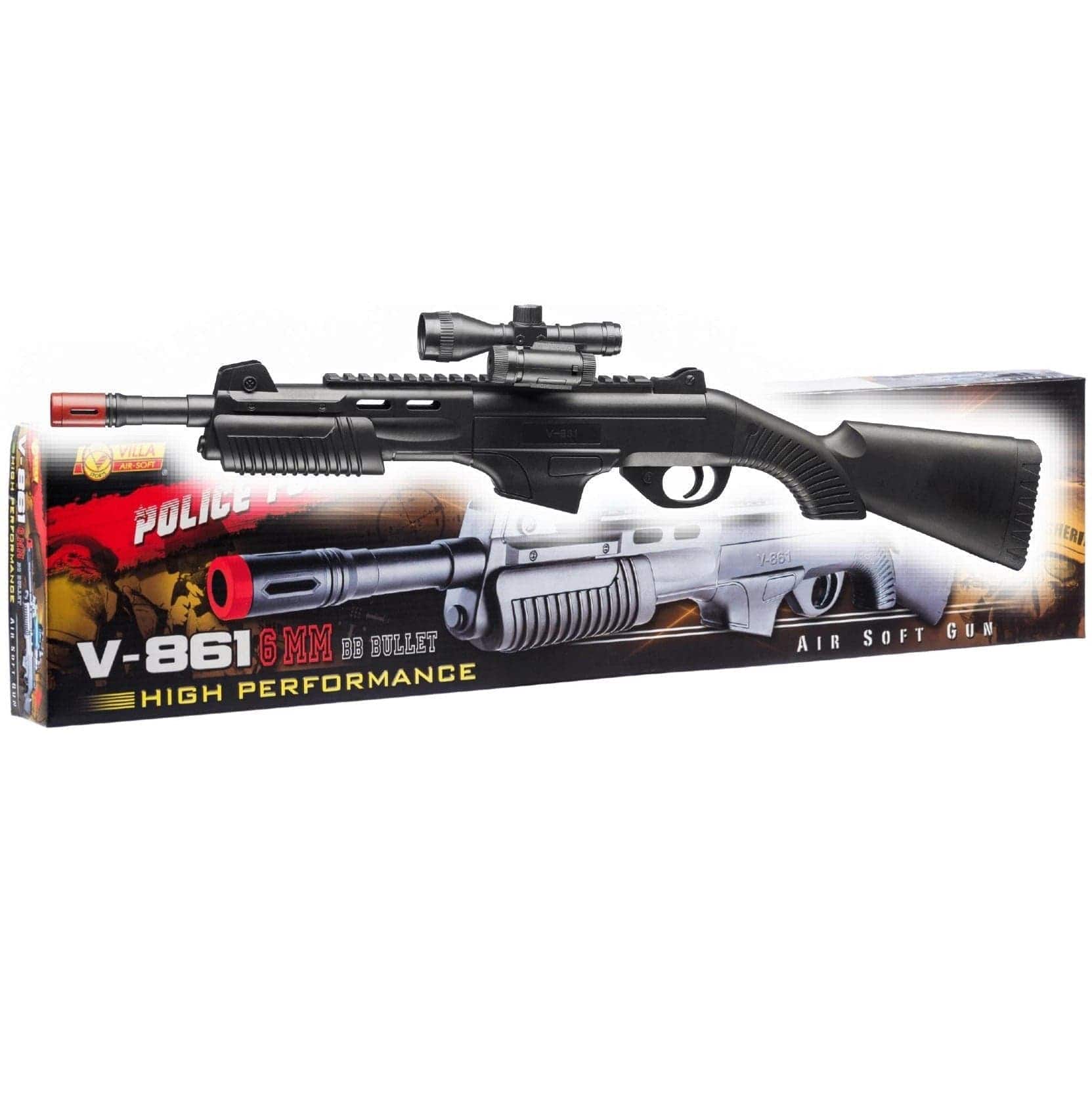 Toys Fucile A Pompa V-861 Air Soft Cal. 6 mm