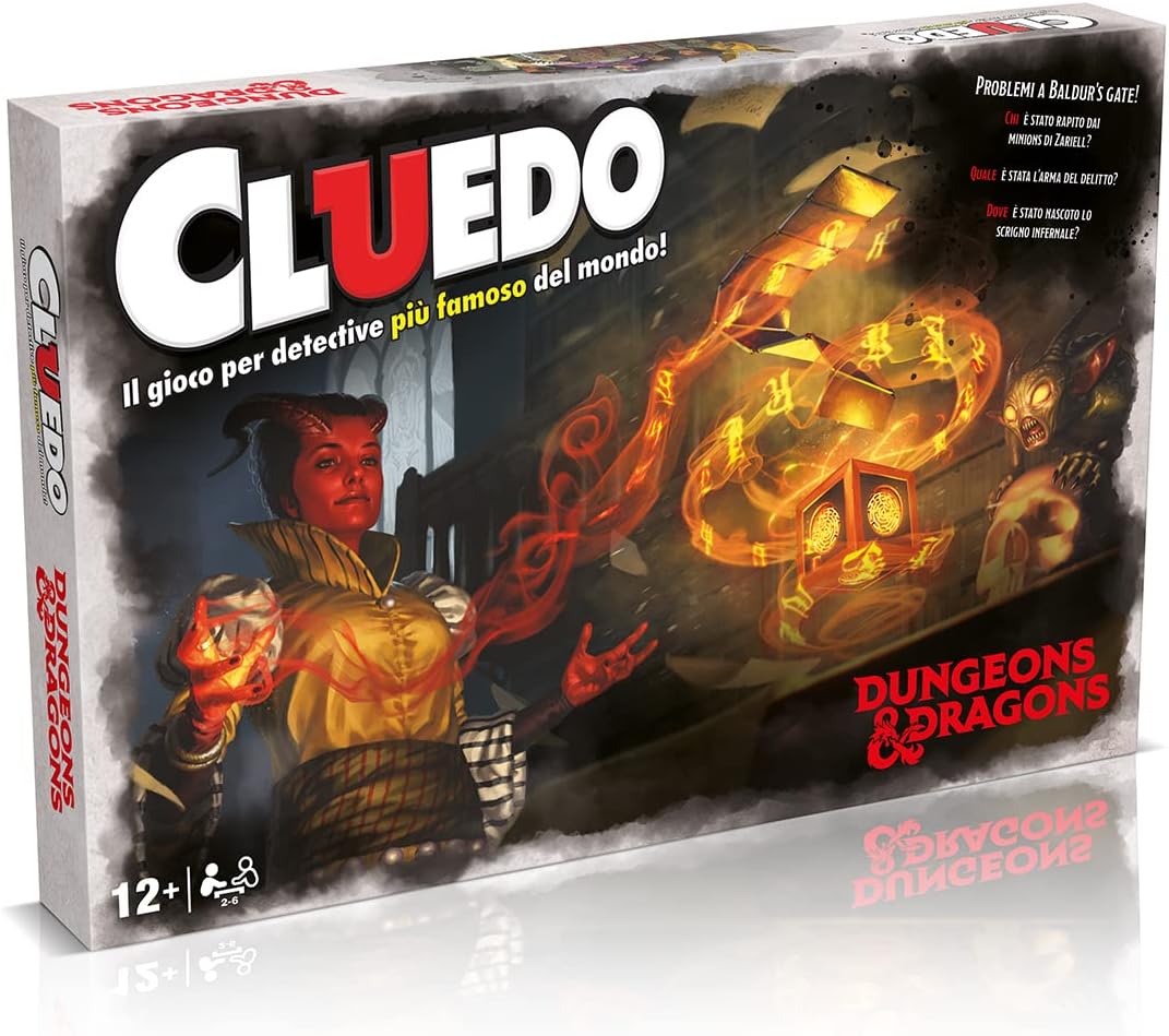 Toys CLUEDO - DUNGEONS AND DRAGONS