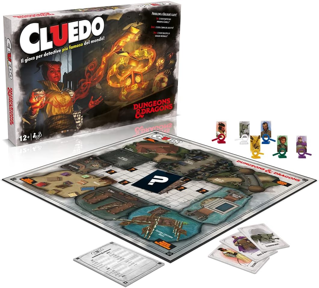 Toys CLUEDO - DUNGEONS AND DRAGONS