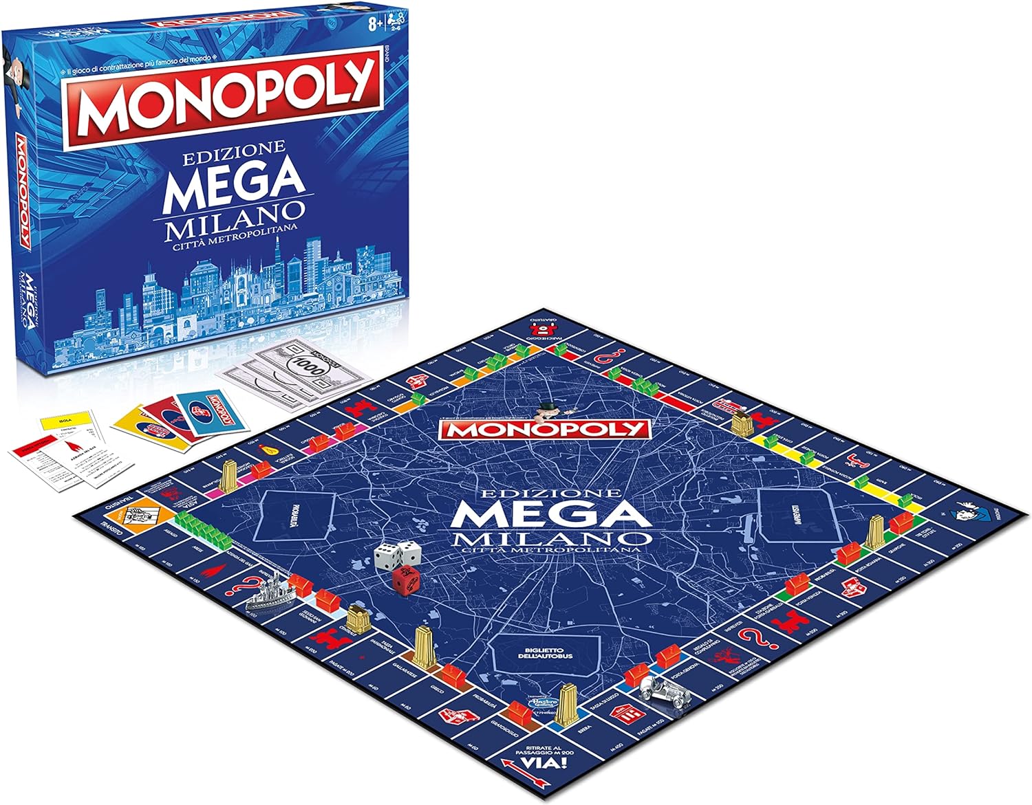 MONOPOLY - MEGA EDITION MILAN METROPOLITAN CITY