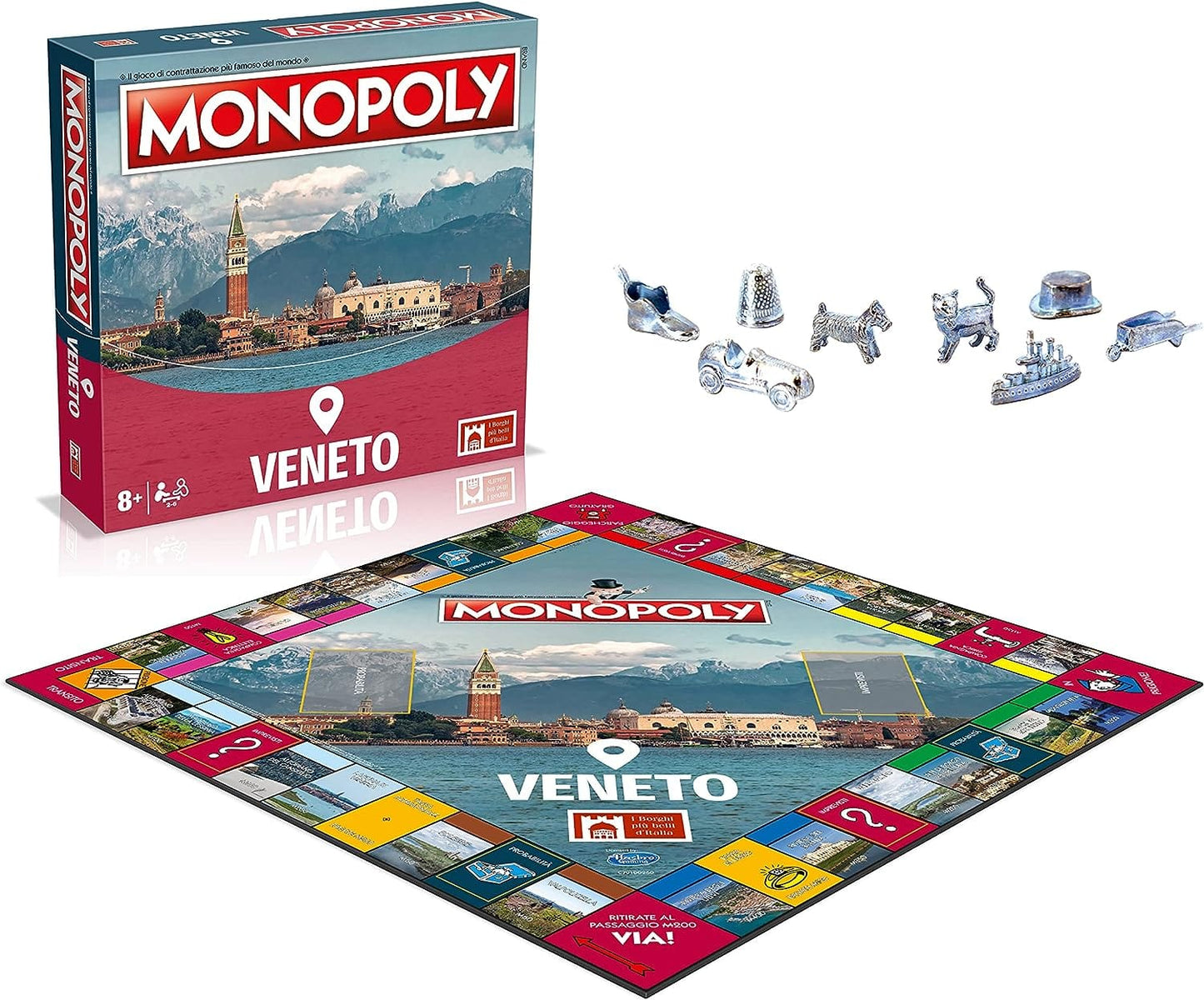 Toys MONOPOLY - THE MOST BEAUTIFUL VILLAGES IN ITALY - VENETO