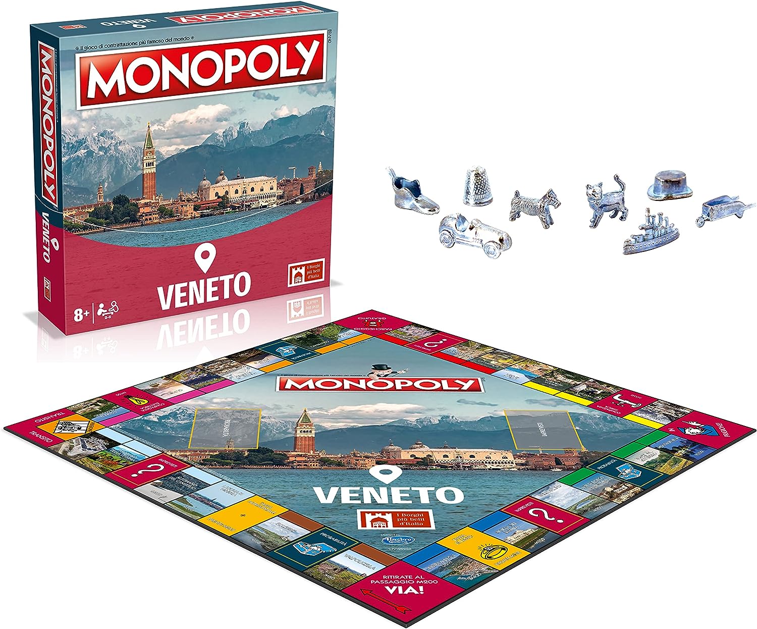 MONOPOLY - THE MOST BEAUTIFUL VILLAGES IN ITALY - VENETO