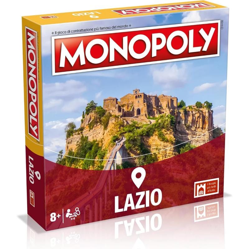 Toys MONOPOLY - THE MOST BEAUTIFUL VILLAGES IN ITALY - LAZIO