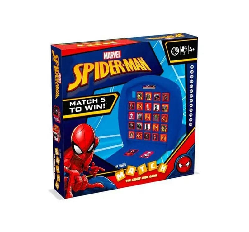 TOP TRUMPS MATCH - SPIDERMAN