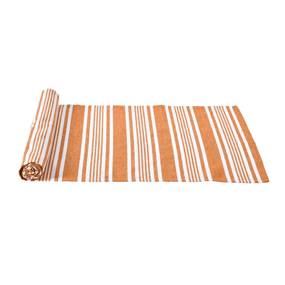 MARILOU Table runner brown W 45 x L 140 cm - best price from Maltashopper.com CS671475