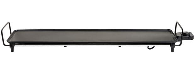 NEW PLANCHA Black XXXL grid L 88 x D 22.5 cm