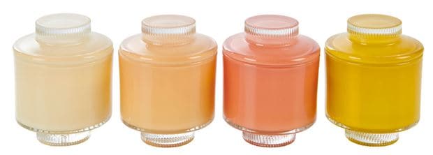 TOWER CANDLE IN GLASS 4COL - best price from Maltashopper.com CS671643