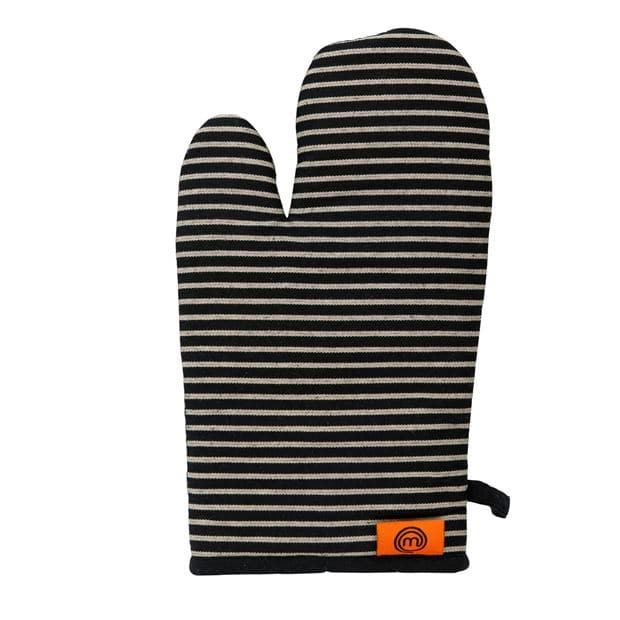 MASTERCHEF Oven glove black W 18 x L 32 cm - best price from Maltashopper.com CS670943