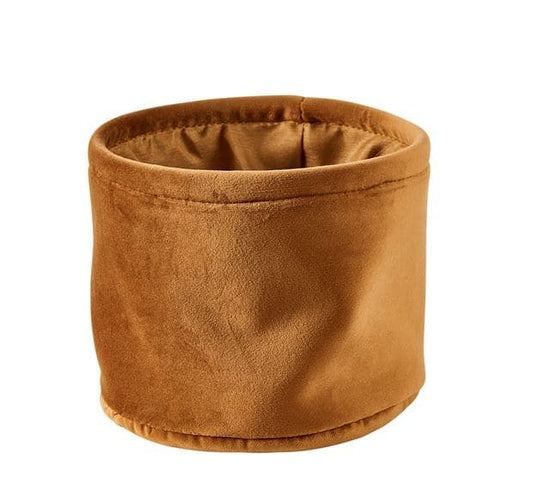 SUNSET Round basket for brown sistem H 12 cm - Ø 16 cm - best price from Maltashopper.com CS668878