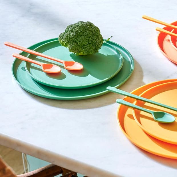 Casa SAMBA Green plateØ 25 cm