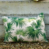 PALMIS Cushion green, cream W 30 x L 50 cm - best price from Maltashopper.com CS669291
