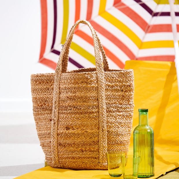 BRAID Natural bag H 52 x W 40 cm