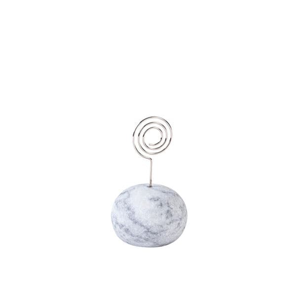 MARBLE White name holderØ 4 cm - best price from Maltashopper.com CS643566