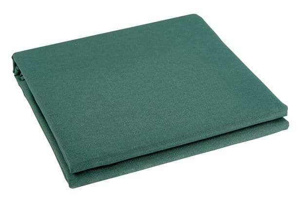 UNILINE Dark green tablecloth W 138 x L 200 cm - best price from Maltashopper.com CS615818