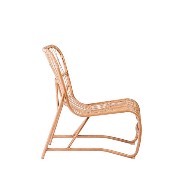 BINANG Natural lounge chair H 88 x W 61 x L 81 cm - best price from Maltashopper.com CS652477