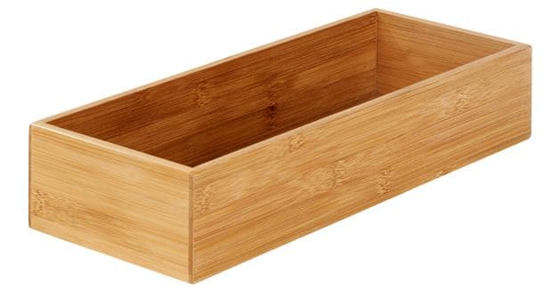 BAMBOO Organizer for natural drawer H 7 x W 38 x D 15 cm - best price from Maltashopper.com CS600796