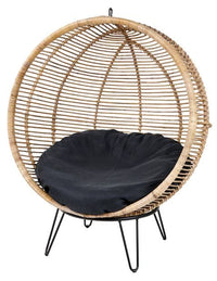 COZIE Lounge chair natural D 85 cm - Ø 108 cm - best price from Maltashopper.com CS659799