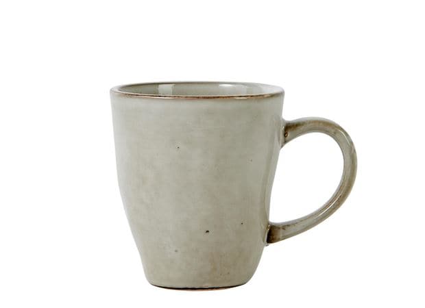 EARTH MARL Mug with cream handle H 8.5 cm - Ø 7.5 cm - best price from Maltashopper.com CS629902