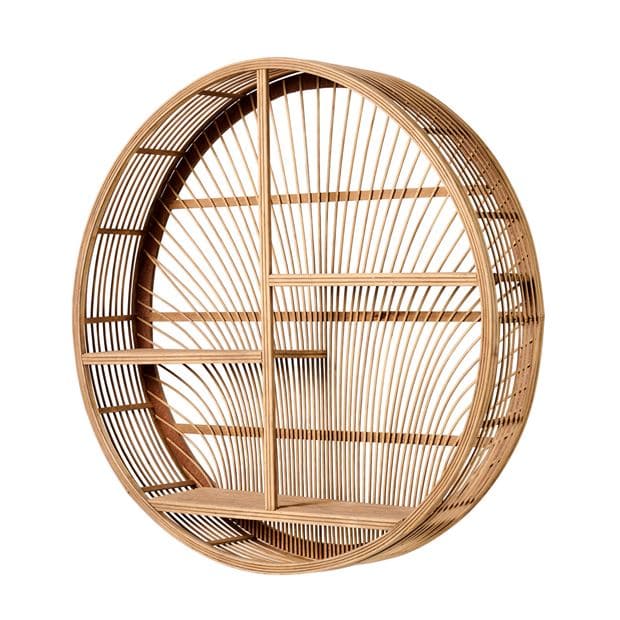 WAYI Natural hanging shelf D 16 cm - Ø 75 cm - best price from Maltashopper.com CS663803