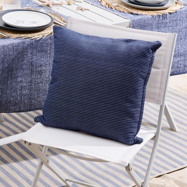 MARINO Dark blue cushion W 45 x L 45 cm